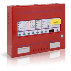 پنل کنترل اطفاء حریق اتوماتیک گازی SHIELD مدل 1+3 A-XT ساخت انگلستان